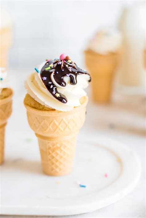 Ice Cream Cone Cupcakes | A Cookie Named Desire