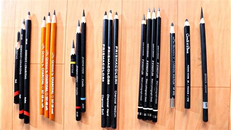 Best Charcoal Pencils ? 😍 - YouTube