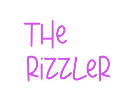 Custom Neon: The Rizzler