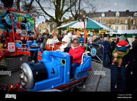 Harrogate Christmas Market Yorkshire England UK Stock Photo - Alamy