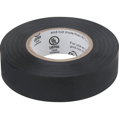 Black Electrical Tape 3/4-Inch x 60-Feet - Harbour Supply