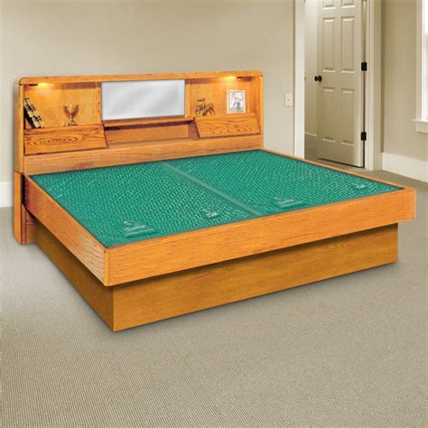 Oak Jasmine - Waterbed Headboard & Frame Set - InnoMax