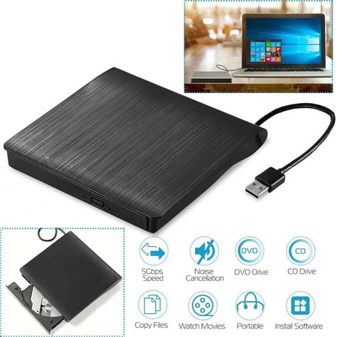 External CD DVD Drive USB 3.0 Slim