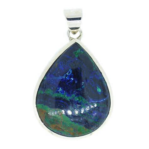 Azurite Malachite Stone Pendant Price - Bhuvah