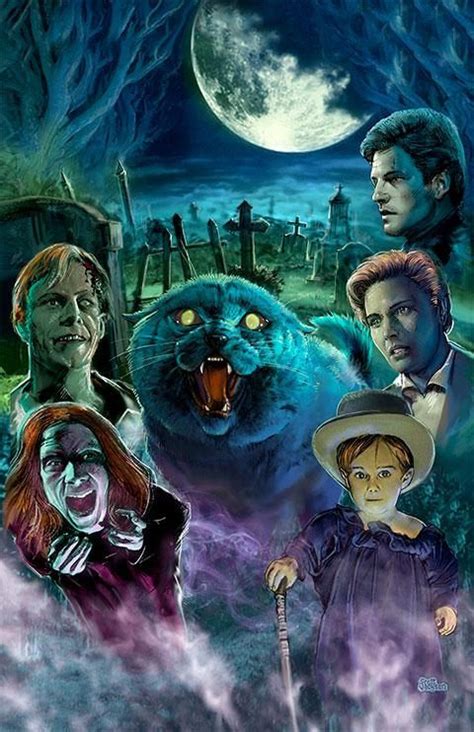 3 SIZES Pet Sematary Art Print Poster by Artist Scott Jackson Scary ...