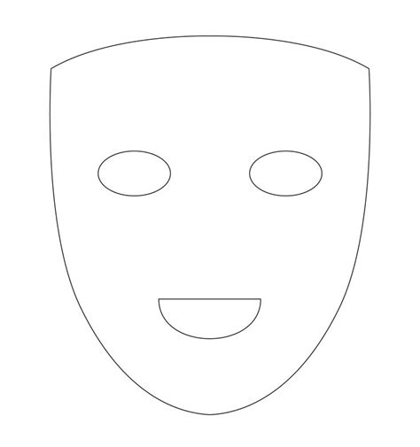 Masquerade Mask Template, Masquerade Mask Diy, Printable Masks ...