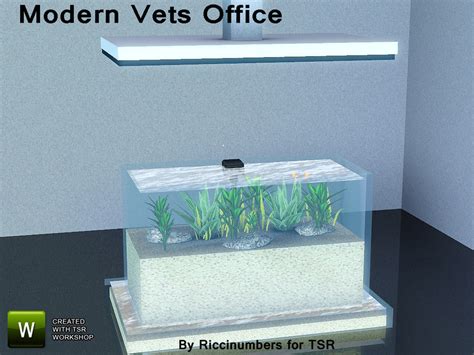 The Sims Resource - Modern Petsn Fish Tank