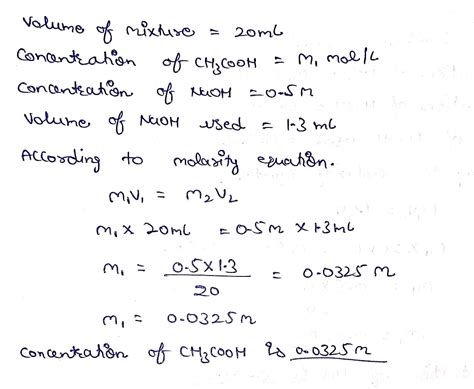 [Solved] 5. The following data is from a conductometric titration of 20 ...