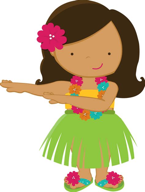 ALOHA - Minus | Clip art, Festa, Imagens infantis