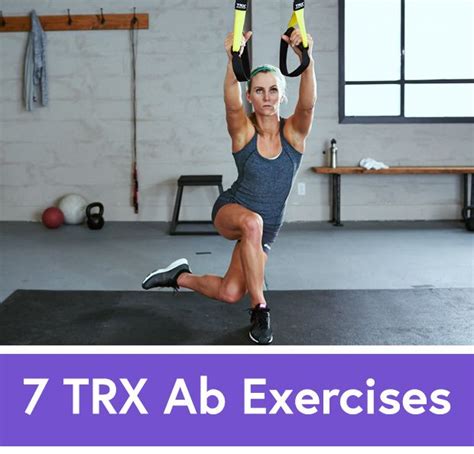 7 TRX Exercises to Work Your Abs Band Workout, Trx Ab Workout, Trx Abs ...