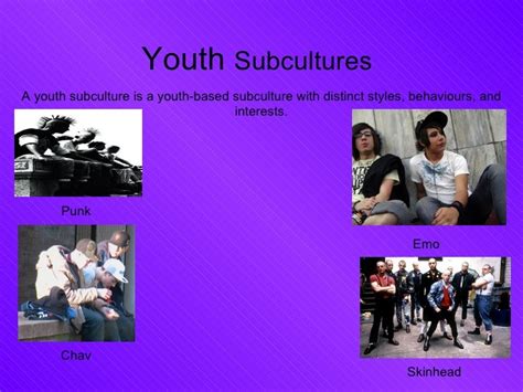 Youth Subcultures