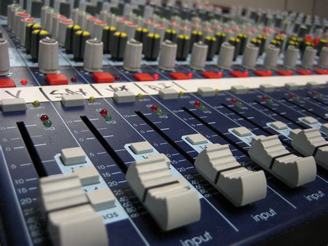 Audio Mixer Console Free Photo Download | FreeImages