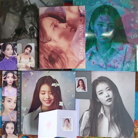 ONHAND IU LILAC ALBUM OFFICIAL ( HILAC & BYLAC ) | Shopee Philippines