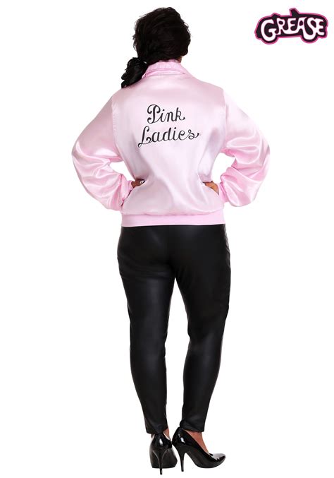 Plus Size Grease Pink Ladies Costume Jacket