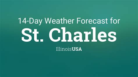 St. Charles, Illinois, USA 14 day weather forecast