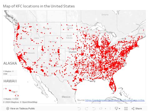 List of all KFC locations in the US | Kentucky Fried Chicken store locator