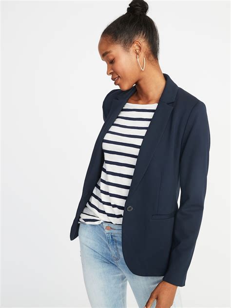 Classic Ponte-Knit Blazer for Women | Old Navy | Blazers for women ...