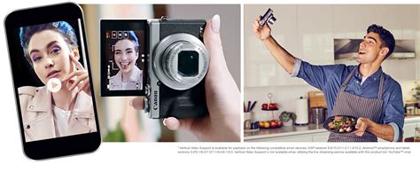 Canon PowerShot G7X Mark III Digital 4K Vlogging Camera, Vertical 4K Video Support with Wi-Fi ...