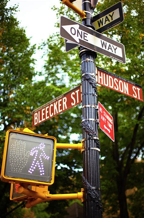 Street Signs In Nyc Photograph by Thomas Northcut | Fine Art America