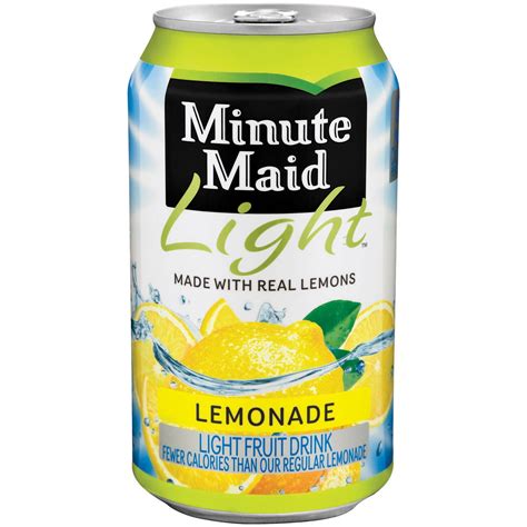 Minute Maid Light Lemonade Fruit Drink, 12 Fl. Oz. - Walmart.com