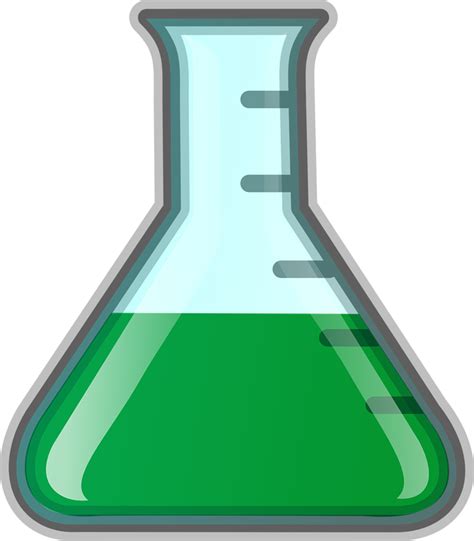 Flask Erlenmeyer Green · Free vector graphic on Pixabay