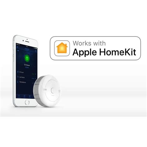 FIBARO Apple HomeKit Compatible CO SENSOR, Carbon monoxide sensor CO detector alert FGBHCD 001 ...