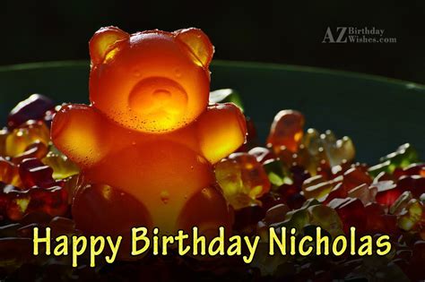 Happy Birthday Nicholas