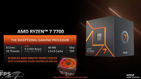 AMD Ryzen 7 7700 vs Ryzen 7 7700X CPU Review