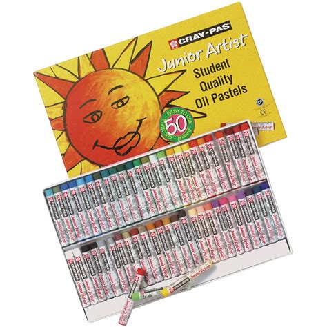 Cray Pas Junior Artist Oil Pastels 50/Pkg