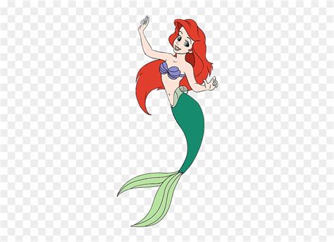 Download Svg Library Stock Ariel Transparent Tail - Sirene Dessin Clipart (#472160) - PinClipart