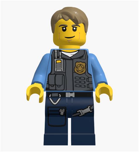 Lego City Undercover Chase Mccain Minifigure, HD Png Download - kindpng