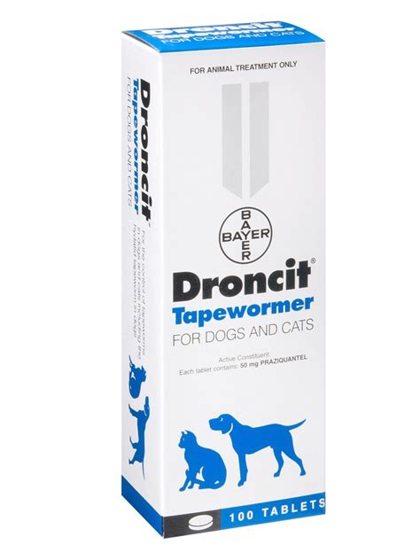 Droncit. Huge Savings on Droncit Tapewormer at Joes Pet Meds