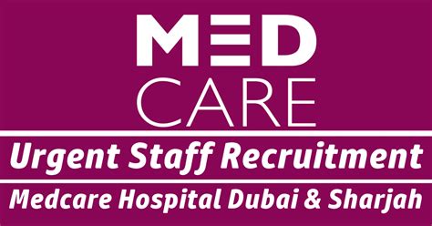 Medcare Hospital Careers Dubai | Medcare Hospital Jobs Sharjah 2024