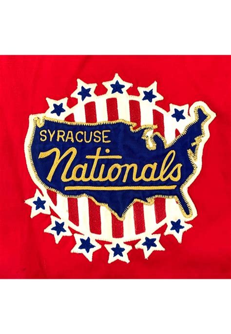 Lot Detail - 1954-55 Dolph Schayes Syracuse Nationals Player-Worn Jacket (Only One Known ...