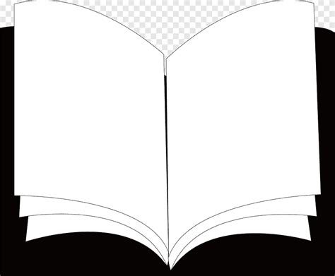 Desenho de livro, livro aberto, ângulo, branco png | PNGEgg