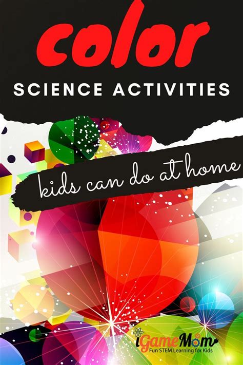 Science Experiments for Kids about Colors and Color Mixing | Science ...