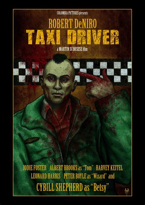 ArtStation - Taxi Driver Movie Poster