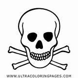 Skull And Crossbones Coloring Pages At GetDrawings  Free Download sketch template