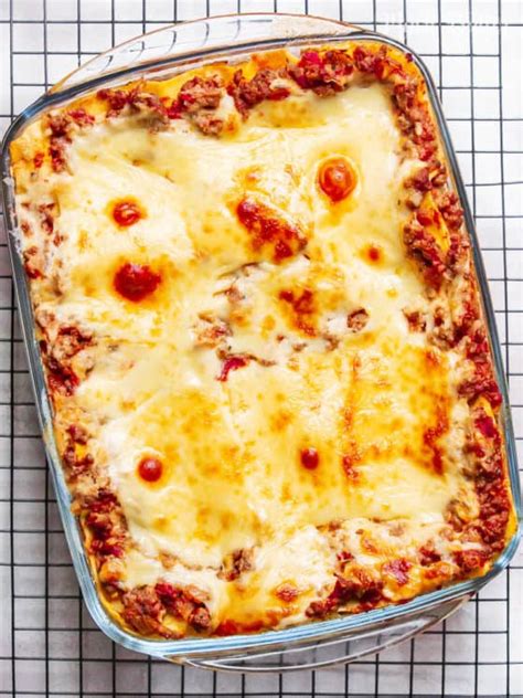 Classic Lasagna with Bechamel Sauce - Much Butter