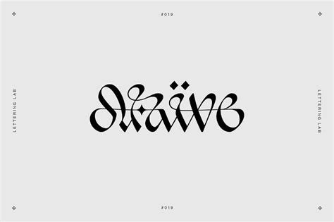 Lettering Lab: Typographic Experiments by Piotr Lapa | Daily design inspiration for creatives ...