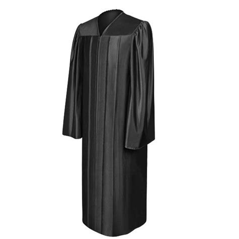 Shiny Black Choir Robe – ChoirBuy