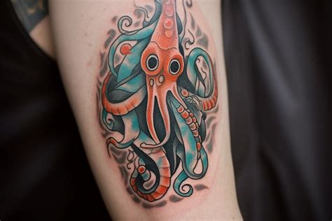 Squid Tattoo Meaning and Symbolism: Decoding the Mystery - TattooClue.com