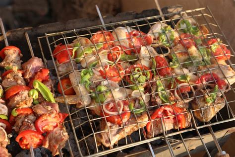 Bar-B-Q stock photo. Image of party, grill, dinner, flaming - 48014790