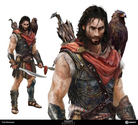 ArtStation - Alexios Assassin' s Creed Odyssey Concept Art, Fred Rambaud | Assassin’s creed ...