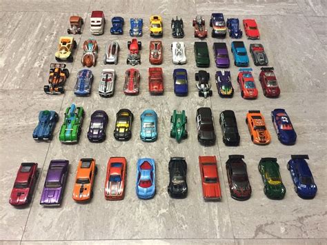 50 HOT WHEELS HOTWHEELS CARS BUNDLE JOB LOT DIECAST COLLECTION MUSTANG ...