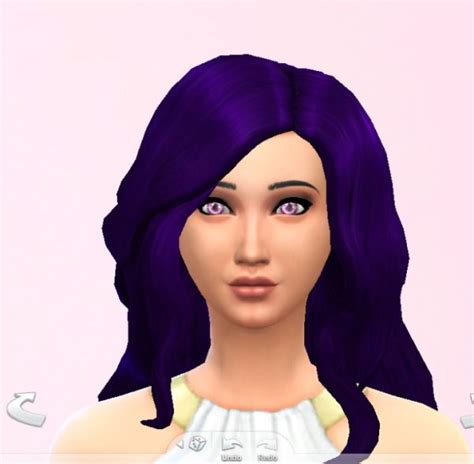 Stars Sugary Pixels: Purple Hair - Sims 4 Hairs | Purple hair, Purple ...