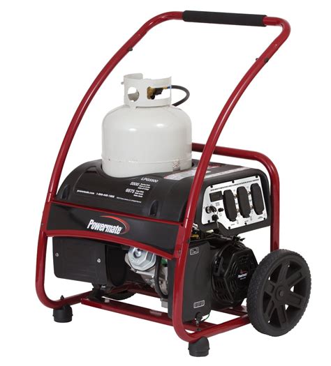 Powermate Portable Propane Generator - 6875 Watt, Electric Start