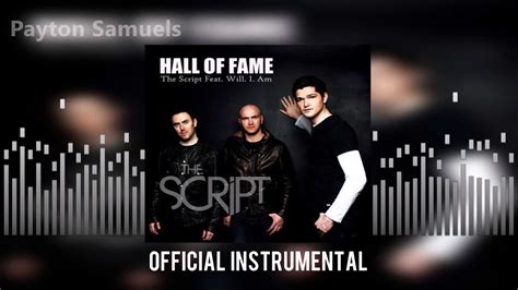 The Script ft. Will.I.Am - Hall Of Fame (Official Instrumental ...