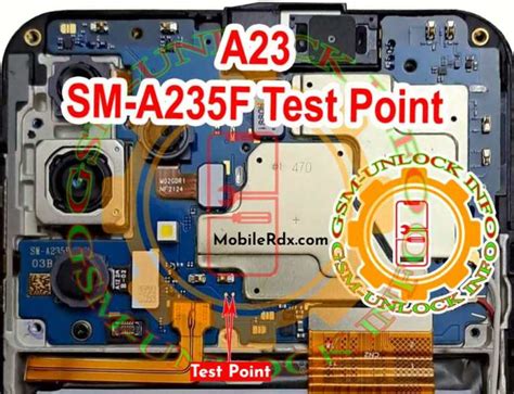 Samsung Galaxy A23 SM-A235F Test Point | Reboot to EDL Mode 9008