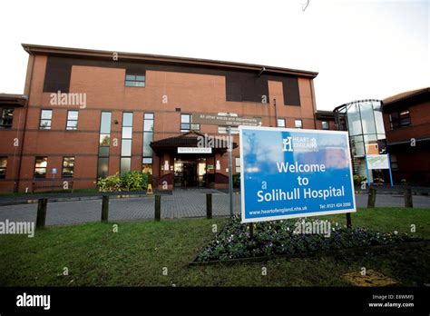 Solihull hospital Stock Photo - Alamy